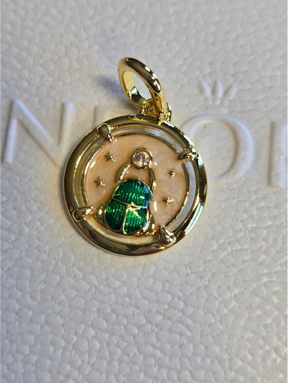 Pandora Scarab Beetle Charm Pendant